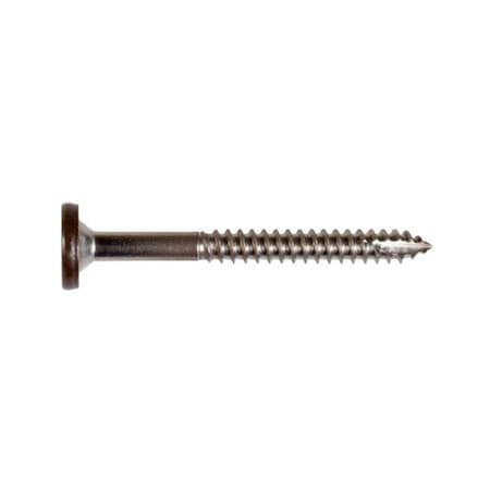Simpson Strong-Tie No. 8 x 1-3/4in 316SS Fascia Fastening Screw WH01 T08175FS75WH01